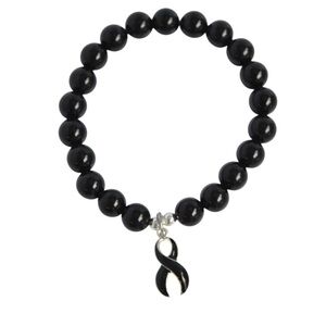 9/11 Memorial Ribbon Beaded Bracelet Spiritual Gift New York Towers